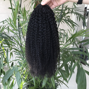 <span class=keywords><strong>Coda</strong></span> <span class=keywords><strong>di</strong></span> <span class=keywords><strong>Cavallo</strong></span> in Capelli Umani Vergini Indiani Naturali 4C Afro Kinky Curly, <span class=keywords><strong>Extension</strong></span> per <span class=keywords><strong>Coda</strong></span> <span class=keywords><strong>di</strong></span> <span class=keywords><strong>Cavallo</strong></span> con Laccetto in Veri Capelli Umani Kinky Curly - Product Image 2