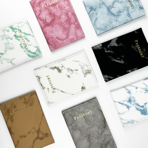 Groothandel Gloway Uitbreidbare Portemonnee Reistas Paspoorthouder Etui PU Leder Marmer Design Dames Modehoes Notebook - Product Image 5