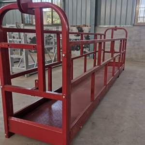 Elektrische bouwplatformen voor buitenmuren, hoogwerker voor spuiten, verzinkte platformen - Product Image 2