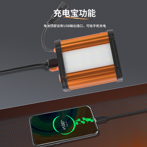 Tách Đèn pha siêu dài Pin cuộc sống mạnh mẽ ánh sáng stepless mờ sạc LED đêm đánh cá đèn - Product Image 6