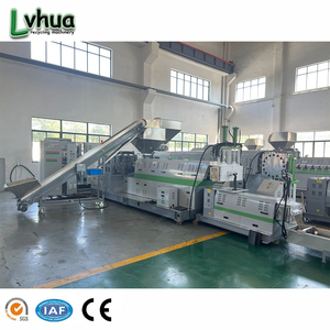 Tự động chất thải nhựa tái chế pelletizing Máy 250 đến 300 kg/giờ vít duy nhất cho PP PE <span class=keywords><strong>PVC</strong></span> ABS viên nhựa - Product Image 2