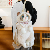 Sac à bandoulière en peluche chat Kawaii, sac à main en peluche pour enfants, cadeau, fournisseur en gros