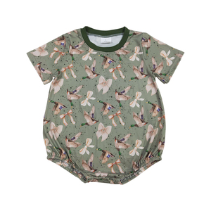 Mono de Manga Corta para Niña con Diseño de Pato Mallard de Caza, Mono de Bebé de Alta Calidad, Nuevo, en Existencia, Venta Caliente, Envío Inmediato - Product Image 4