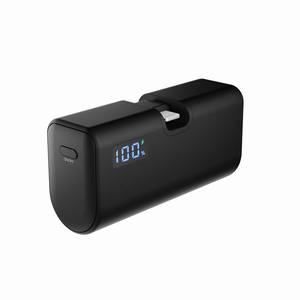<span class=keywords><strong>Power</strong></span> Bank Portatile Personalizzato da Fabbrica 5000mAh Impermeabile con Display LED, Ricarica Rapida PD 20W/15W, Rotazione a 180 Gradi per Uso Esterno - Product Image 5