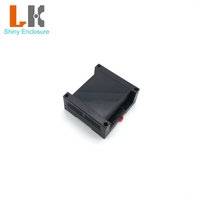 95*90*40mm PLC industriel Din Rail boîtier boîtier de montage électronique ABS plastique boîte de jonction câble sortie boîtier