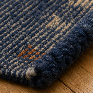 Hand Knotted Premium Gabbeh Wool Rug Contemporary Artisan Area Carpet for Modern Interiors - Product Image 4