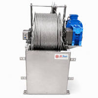 Treuil optoélectronique marin S304 200 kg avec anneau collecteur composite pour véhicule minier sous-marin, usage industriel extérieur, longueur 200 m