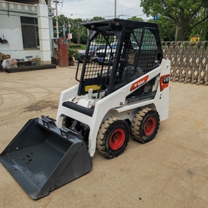 Low Working Hours Good Condition <b>used</b> <b>Bobcat</b> S70 S450 S100 Mini <b>Skid</b> Steer Loaders with original condition for hot sale - Product Image 6
