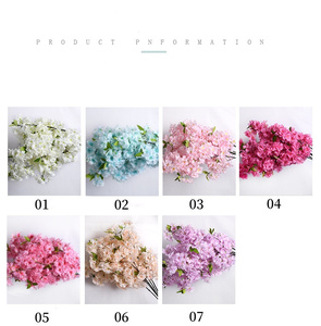 Offre Spéciale fleurs <span class=keywords><strong>de</strong></span> <span class=keywords><strong>cerisier</strong></span> violet clair 4 branches fleurs <span class=keywords><strong>de</strong></span> <span class=keywords><strong>cerisier</strong></span> en plein air tiges <span class=keywords><strong>de</strong></span> fleurs artificielles - Product Image 3