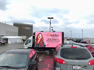 P4 LED hiển thị xe tải màn hình quảng cáo chức năng sử dụng ngoài trời phương tiện truyền thông quảng cáo video tường kỹ thuật số biển hiển thị - Product Image 3