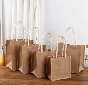 Thân Thiện Với Môi Mua Sắm Kích Thước Khác Nhau Bền Nhiều Vải Bố Tote Túi Tùy Chỉnh Đầy Màu Sắc Thư Logo Đay Tote Túi - Product Image 5