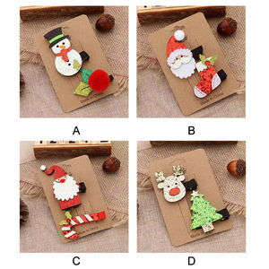 Pince à cheveux en <span class=keywords><strong>corne</strong></span> <span class=keywords><strong>de</strong></span> <span class=keywords><strong>renne</strong></span> pour femme et fille, bandeau <span class=keywords><strong>de</strong></span> père noël, vente en gros, 2023 - Product Image 5