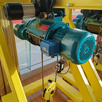 Palans électriques à câble 3T 5T 20T 32T à bas prix, double vitesse de levage, télécommande sans fil, palan électrique à vitesse unique