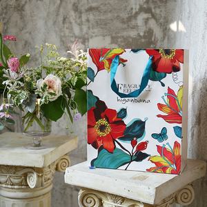 Borsa di Carta Ecologica Personalizzata di Alta Qualità con Manici a Nastro <span class=keywords><strong>per</strong></span> Boutique/<span class=keywords><strong>Negozi</strong></span> di Regali - Product Image 4