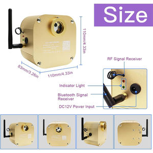 16W RGBW Twinkle Fiber Optic Source de Lumière Moteur Led <span class=keywords><strong>Toit</strong></span> de Voiture Starlights Machine pour Voiture Starlight Headliner - Product Image 4