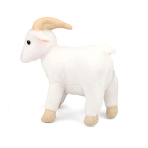 Nuevo Peluche de Cabra de Montaña, Juguete de Peluche de 9.8 Pulgadas, Cabra Esponjosa, Juguetes Suaves, Regalos Blancos para Niños - Product Image 2