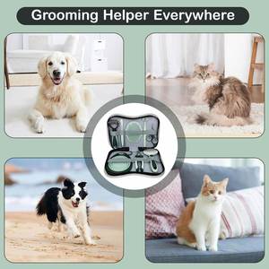 Wholesale Comb <b>Brush</b> Nail Clippers Collapsible Bowl Ttoothbrush Cat Dog <b>Pet</b> Grooming Tools - Product Image 5