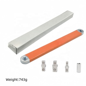 Enlace de cadena multifuncional, llave de extensión de trinquete de 3/8 ", llave de doble uso, llave de extensión compensada multifunción - Product Image 2