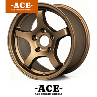 Jantes en alliage d'aluminium forgées GT de 15 à 20 pouces, bleu marine, flow forming, pour voitures particulières Honda, BMW, Benz, Porsche, Supra, Land Rover