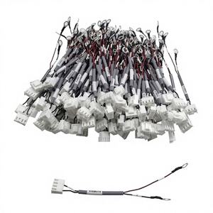 Cableado Personalizado con Núcleo de Cobre y Cubierta de PVC, Conector JST VH3.96 de 4 Pines y <span class=keywords><strong>2</strong></span> Núcleos con Terminal de Anillo, Paso de 3.96mm, Cable para Motocicleta - Product Image 1