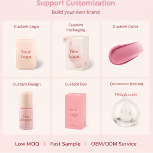 Rubor Líquido Pastel Transparente con Brillo, Resistente al Agua, para Maquillaje de Fiesta, Crea un Atmósfera Seductora, Rubor Puro, Cosméticos OEM ODM - Product Image 4