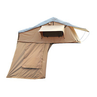 Tente de toit rigide panoramique professionnelle Zentopia Skyview, double couche, avec lucarne, sans installation requise, tente de voiture extra longue