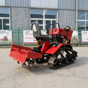 Tracked Rotary Tiller Mini Agricultural Ditching Weeding Engine/Motor 9HP/7HP Multifunctional Farm <b>Cultivator</b> 35cm - Product Image 6