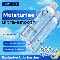 COKELIFE 200ml naturel soluble dans l'eau à base d'acide hyaluronique lubrifiant sexuel lubrifiant sexuel Gel Anal personnel fournir l'image du produit