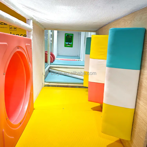 Hochwertiges Indoor-Softplay-Set für Kinder Kommerzieller Kinderspiel platz mit Kinder trampolin - Product Image 6