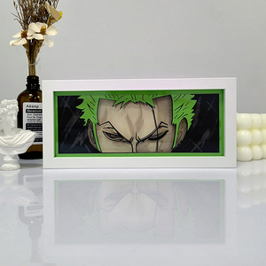 Lámpara de Papel Tallado DBZ de 69 Estilos, Superventas, Caja de Luz LED Ultrafina de Anime, Caja de Luz de Tela LED Tanjirou, Adornos de Escritorio - Product Image 5