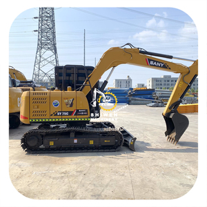 รถขุด SANY SY75C พร้อมเครื่องยนต์ Isuzu เกียร์ และปั๊ม ของแท้จากโรงงาน รุ่น SANY SY75C SY95C SY135C มีสินค้าในสต็อก - Product Image 1