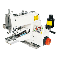 QK-13773D Usine Automatique Électrique Industrielle Mini Overlock Bouton Machines À Coudre Vêtement Chaussette Chemise Bouton Machine