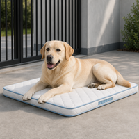 Gefederter Mehrschicht-Stützmatratzen-Hundebett für Outdoor-Zwinger, große Hunde und große Rassen, kundenspezifische OEM-Fertigung