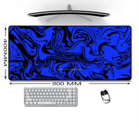 Tapis de souris de jeu Freestyle XLL personnalisable, tapis de bureau en tissu avec impression d'anime/dessin animé, résistant à l'eau, pour le bureau ou les jeux, en stock