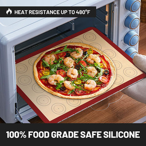 <span class=keywords><strong>Tapis</strong></span> <span class=keywords><strong>de</strong></span> <span class=keywords><strong>cuisson</strong></span> en silicone antiadhésif extra large <span class=keywords><strong>60x40</strong></span> cm, personnalisé, résistant à la chaleur, pour pain, gâteaux, macarons et pâtisseries - Product Image 6