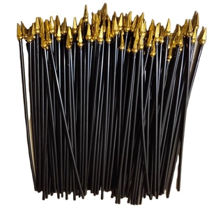 Vente en gros de toutes sortes de mâts de drapeau de flèche en plastique de 30cm pour les événements de décoration - Product Image 1