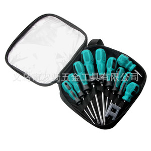 10 Pc Screwdriver Set With Soft Case Magnetic Flathead And Phillips Hand Tool Kit For Repair And Maintenance - Product Image 4