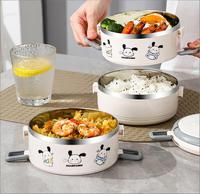 Boîte à bento japonaise moderne très vendue, en acier inoxydable, sans BPA, étanche, compatible micro-ondes et lave-vaisselle, pour une fraîcheur optimale