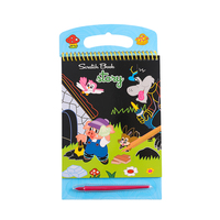 Papier à gratter magique arc-en-ciel de haute qualité pour loisirs créatifs, livre de dessin à gratter pour enfants, papier noir