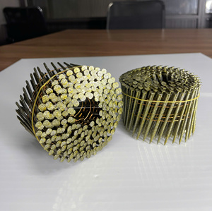 Clous en bobine de haute qualité du Vietnam, 2,5x70mm, galvanisés jaune, pour charpentes et toitures - Product Image 2