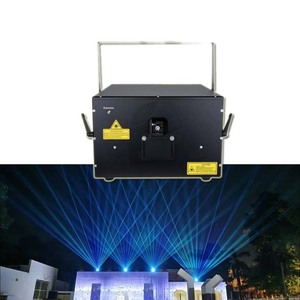 Projecteur de lumière laser d'effets de scène pour DJ en plein air, animation RVB pleine couleur, étanche, 25W 31W - Product Image 2