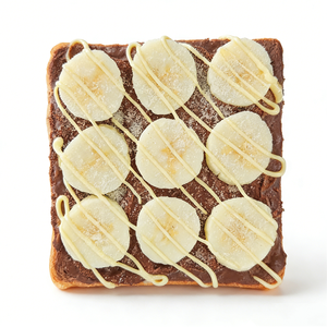 Ensemble de Fruits en Mousse Écologique en Plastique pour Jeu Sensoriel ASMR : Tranches de Pain Grillé, Sauce, Banane, Confiture de Myrtilles, Gâteau, Dessert, pour Présentation en Cuisine - Product Image 1