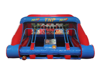Jeux Gonflables Personnalisés Système IPS pour Adultes, Jeu de Carnaval Sportif Interactif Commercial, Jeu de Tir IPS Gonflable à Vendre