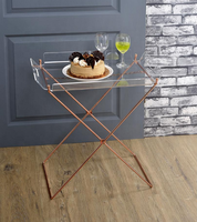 Plateau de repose-pieds en acrylique Perspex de qualité supérieure, plateau de table, ottoman, plateau de service en acrylique