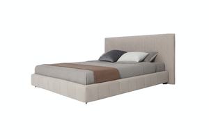 इतालवी आधुनिक लक्जरी चमड़े के बिस्तर रानी और राजा आकार नरम न्यूनतम डिजाइन नरम घर या बेडरूम फर्नीचर सेट - Product Image 4