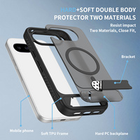 Coque populaire pour Google Pixel 10A, étui magnétique pour téléphone portable avec support, translucide, mat, antichoc, souple