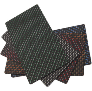 Panel de pared de fibra de 400*500mm, placa de bloque de 1mm de espesor, productos de la serie Carbon - Product Image 3