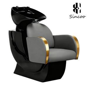 High Quality <b>Portable</b> Synthetic Leather Shampoo <b>Bed</b> Chair for Park for Hair Salon and Beauty Spa Durable and Durable - Product Image 1