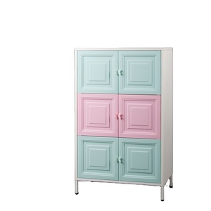 Clothes Drawer Plastic Storage Cabinet Drawers Multi Layer Durable Pp Plastic for Kids and Baby Carton Box Beautiful Colorful