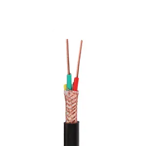 KVVP Flexible cable with shielded sheath Indoor cable PVC insulation Copper conductor Dry-winding resistant signal cable